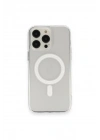 BFS  iPhone 13 Pro Max Kılıf Matte Şeffaf Magneticsafe - Şeffaf