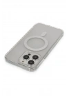 BFS  iPhone 13 Pro Max Kılıf Matte Şeffaf Magneticsafe - Şeffaf