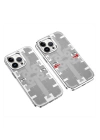BFS  iPhone 13 Pro Max Kılıf Mekanik Bumper Kapak - Gümüş