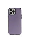 BFS  iPhone 13 Pro Max Kılıf Modos Metal Kapak - Derin Mor