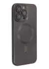 BFS  iPhone 13 Pro Max Kılıf Moshi Lens Magneticsafe Silikon - Füme