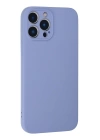 BFS  iPhone 13 Pro Max Kılıf Nano içi Kadife Silikon - Lila