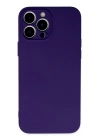 BFS  iPhone 13 Pro Max Kılıf Nano içi Kadife Silikon - Mor
