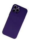 BFS  iPhone 13 Pro Max Kılıf Nano içi Kadife Silikon - Mor
