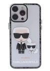 BFS iPhone 13 Pro Max Kılıf Prada Desenli Kapak - Prada Şeffaf - 1