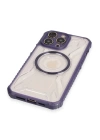 BFS  iPhone 13 Pro Max Kılıf Prag Magneticsafe Kapak - Derin Mor