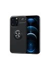 BFS  iPhone 13 Pro Max Kılıf Range Yüzüklü Silikon - Siyah