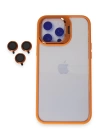 BFS  iPhone 13 Pro Max Kılıf Roblox Lens Standlı Kapak - Turuncu