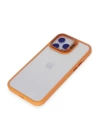 BFS  iPhone 13 Pro Max Kılıf Roblox Lens Standlı Kapak - Turuncu