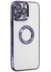 BFS  iPhone 13 Pro Max Kılıf Slot Silikon - Mor