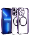 BFS  iPhone 13 Pro Max Kılıf Slot Silikon - Mor