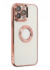 BFS  iPhone 13 Pro Max Kılıf Slot Silikon - Rose Gold