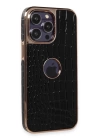 BFS  iPhone 13 Pro Max Kılıf Snake Kapak - Siyah