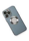 BFS  iPhone 13 Pro Max Kılıf Store Silikon - Sierra Blue