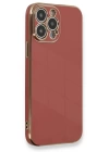 BFS  iPhone 13 Pro Max Kılıf Volet Silikon - Kırmızı