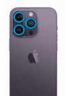 BFS  iPhone 13 Pro Max Neon Fosforlu Kamera Lens - Mavi