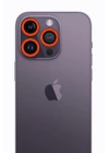 BFS  iPhone 13 Pro Max Neon Fosforlu Kamera Lens - Turuncu