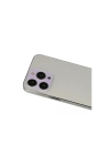 BFS  iPhone 13 Pro Max Rainbow Kamera Lens Koruma Cam - Mor