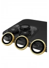 BFS iPhone 13 Pro Max Raze Metal Kamera Lens - Gold