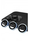 BFS iPhone 13 Pro Max Raze Metal Kamera Lens - Mavi