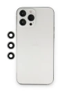 BFS  iPhone 13 Pro Max Shine Kamera Lens - Gümüş