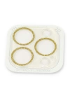 BFS  iPhone 13 Pro Max Shine Kamera Lens Koruma Cam - Gold