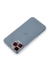 BFS  iPhone 13 Pro Metal Kamera Lens Koruma Cam - Kırmızı