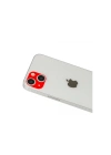 BFS  iPhone 13 Rainbow Kamera Lens Koruma Cam - Kırmızı