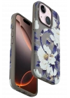 BFS  iPhone 14 Flower Series Magsafe Kapak - Gri