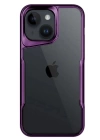 BFS  iPhone 14 Kılıf Boyi Silikon Kapak - Derin Mor