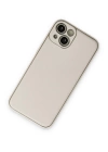 BFS  iPhone 14 Kılıf Coco Deri Silikon Kapak - Beyaz