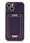 BFS  iPhone 14 Kılıf Coco Elit Kapak - Derin Mor