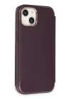 BFS  iPhone 14 Kılıf Dolpin Kapaklı - Derin Mor