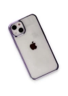 BFS  iPhone 14 Kılıf Element Silikon - Mor