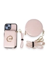 BFS  iPhone 14 Kılıf Ermes Kapak - Pembe