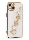 BFS  iPhone 14 Kılıf Esila Silikon - Beyaz