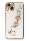 BFS  iPhone 14 Kılıf Esila Silikon - Beyaz