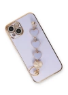 BFS  iPhone 14 Kılıf Esila Silikon - Lila