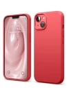 BFS  iPhone 14 Kılıf First Silikon - Kırmızı
