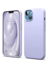 BFS  iPhone 14 Kılıf First Silikon - Lila