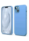 BFS  iPhone 14 Kılıf First Silikon - Mavi