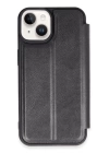 BFS  iPhone 14 Kılıf Flip Cover - Siyah
