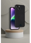 BFS  iPhone 14 Kılıf Kelvin Kartvizitli Silikon - Lacivert