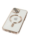BFS  iPhone 14 Kılıf Kross Magneticsafe Kapak - Gold