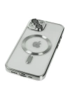 BFS  iPhone 14 Kılıf Kross Magneticsafe Kapak - Gümüş