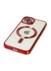 BFS  iPhone 14 Kılıf Kross Magneticsafe Kapak - Kırmızı