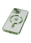 BFS  iPhone 14 Kılıf Kross Magneticsafe Kapak - Koyu Yeşil