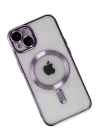 BFS  iPhone 14 Kılıf Kross Magneticsafe Kapak - Mor