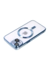 BFS  iPhone 14 Kılıf Kross Magneticsafe Kapak - Sierra Blue