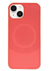 BFS  iPhone 14 Kılıf Maya Karbon Kapak - Kırmızı